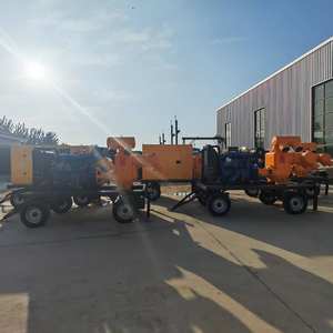 משאבת דיזל ניידת לבקרת הצפות, משאבת דיזל 12 אינץ' לבקרת הצפות וניקוז - Product Image 4