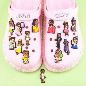 Karol G Rebelde Clog Charms Sport Team Designer Shoe Charms para zuecos Accesorios Chip y Potato Clog Charms - Product Image 4