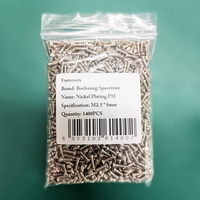 Vis spéciales de fixation M2.5 * 8MM pour pièces de télécommunication de module d'amplificateur de puissance RF sans fil emballées dans 1000 pièces
