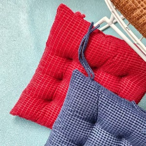 工場直販卸売 コーデュロイ製 オフィス・教室用椅子クッション 通気性のあるソフトシートパッド 腰痛対策クッション シートクッション - Product Image 5