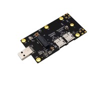 Placa Adaptadora M2 Key B a USB 3.0 con Ranura Dual para Tarjeta Nano SIM, Módulo 3G/4G/5G LTE en Stock