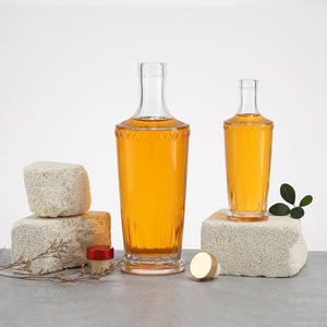 Botellas de Vidrio Transparente Personalizables de 700 ml y 750 ml, Cilíndricas y Rectas, para Ron, <span class=keywords><strong>Vodka</strong></span> y Whisky - Product Image 4