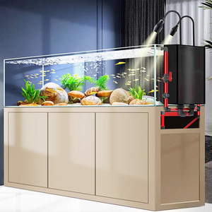 공장 직매 울트라 화이트 글라스 수족관 · 에코 · 풀 탱크 거실 홈 산호 탱크 소형 어항 - Product Image 2