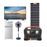Sistema de energía todo en uno para acampar en casa, generador solar eléctrico recargable de 999wh, estación de energía de 1000W con panel completo