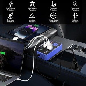 Tyrell Chenergy HH393 1500W MPPT Onduleur solaire DC/AC Panneaux solaires Système de batterie pour maison/camping-car hors réseau 11V-15V Entrée double - Product Image 4