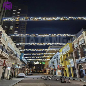 ไฟตกแต่ง LED ลาย 2 มิติ สำหรับสะพานกลางแจ้ง งานเทศกาลคริสต์มาส ริมแม่น้ำ ตกแต่งถนนตามฤดูกาล - Product Image 5