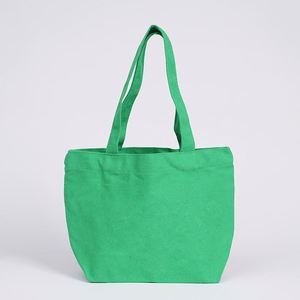 Bolsa de Tela de Algodón Natural Rosa Pequeña de 30*20*10CM, Ligera, para Uso Diario - Product Image 3