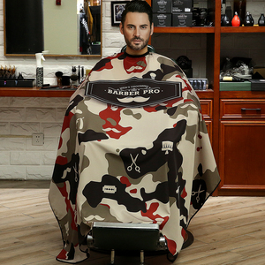 Mantella da <span class=keywords><strong>Barbiere</strong></span> con Chiusura a Scatto, Mantella Regolabile per Parrucchieri, 50 X 60 Pollici - Product Image 2