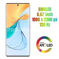 Écran de remplacement iParts neuf pour ZTE Axon 50 5G 9050N, assemblage numériseur d'écran tactile AMOLED 120 Hz, noir, pièces OEM de qualité A