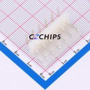 5.08-6AWT Wire-to-Board Pin Header Bent Lead Through Hole,P=5.08mm Connector 1x6P 5.08mm Right Angle Insert 6P - Product Image 1