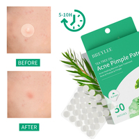 BREYLEE — patch à l'huile d'arbre de thé naturel de haute qualité, hydrogilide, traitement des taches et boutons d'acné, 50g