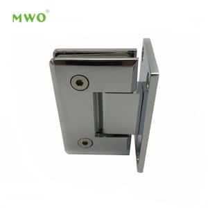 Charnière de <span class=keywords><strong>porte</strong></span> de <span class=keywords><strong>douche</strong></span> en laiton et alliage de zinc or rose à 90 degrés pour verre - Product Image 4