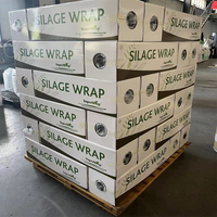 Film d'emballage pour balles de silage LONGXING LXBW-01 en LDPE, 750 mm, 25 microns, qualité machine, soufflage doux, pour légumes