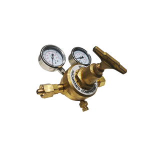 Chất lượng tốt nhất Brass hai máy đo áp suất cao y tế đa dạng điều chỉnh nén điều chỉnh không khí - Product Image 3