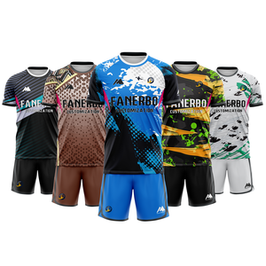 Uniformes de Fútbol Personalizados Profesionales, Camisetas de Fútbol para Partido, Jersey de Fútbol con Corte Automatizado - Product Image 4