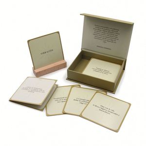 Personalized Logo Size for Adults Drinking Custom Party Luxury High Quality <b>Card</b> Game Playing With <b>Boxes</b> - Product Image 1