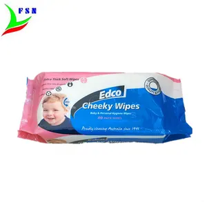 Soft Care Fragrance Free Newborn Baby Nose Wet Wipe Spunlace Organic Natural Baby Wet Wipes For Babies