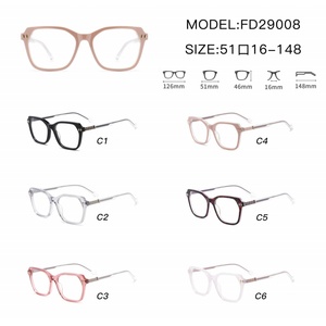 Gafas Ópticas de Acetato de Alta Calidad Personalizadas, Monturas de Gafas Duraderas Hechas a Mano y a la Moda para Uso Diario, OEM/ODM - Product Image 5