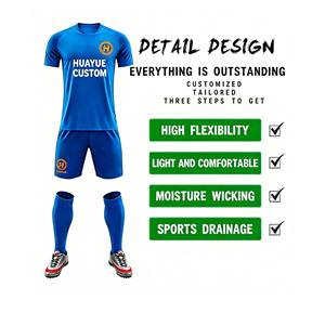 Nouveaux ensembles de maillots de football pour adultes et enfants, tenues de sport pour hommes et garçons, survêtements de football, uniformes de football, ensembles d'entraînement de football pour femmes - Product Image 4