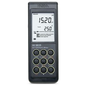 เครื่องวัด TDS NaCl ที่ใช้ไมโครคอมพิวเตอร์ HI9835อิตาลี - Product Image 2