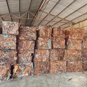 Déchets de fil de cuivre Cooper en stock usine, fil de cuivre rouge 99,9 % de pureté, fil électrique en vrac 99 % / Déchets métalliques - Product Image 5