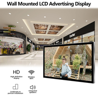 Soporte de Pared para TV de Interior de 23.8 Pulgadas y 24 Pulgadas, Pantalla LCD para Señalización Digital y Publicidad