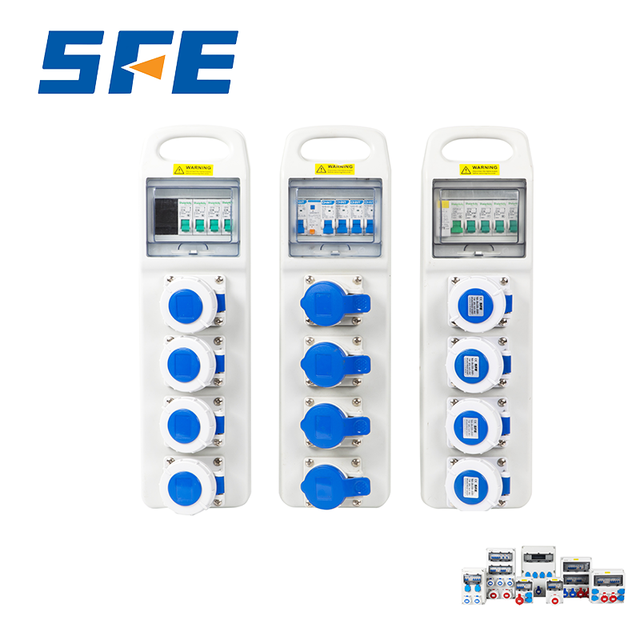 SFE Customized Waterproof Portable Combined Industrial Socket Electrical Power Distribution Box