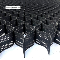 Système de confinement cellulaire en géocell HDPE certifié CE, garantie 5 ans pour la stabilisation des sols, les fondations routières et les sous-couches d'autoroutes