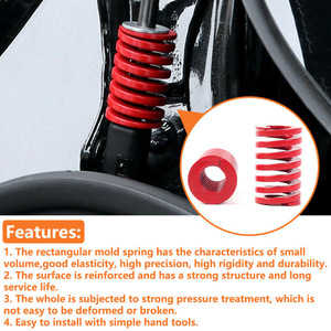 Tesla Model 3 <b>Door</b> Support Strut LKT131 Red Aluminum Alloy Gas <b>Spring</b> For Tailgate - Product Image 4