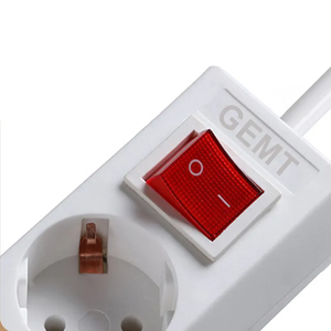 El mejor <span class=keywords><strong>cable</strong></span> de extensión eléctrico con <span class=keywords><strong>protector</strong></span> contra sobretensiones con tira de Alimentación protectora segura Reino Unido con 4 tiras de alimentación de salida - Product Image 3