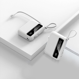 Banco de Energía Portátil de Carga Rápida de 66 W y 20000 mAh con Pantalla LED, Salida PD de 22,5 W, Incluye Cables para Teléfono Móvil - Product Image 5