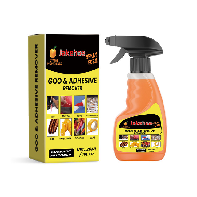 Adhesive Remover for Clean, Stain-Free Removal of Vinyl, Self-Adhesive, and Double-Sided Tapes