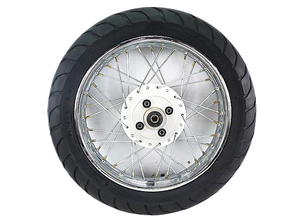 Conjunto de Neumático y Rueda para Motocicleta para Modificación de Cg125, Delantero 185/17, Trasero 215/17 - Product Image 2