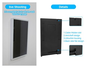 Écran d'affichage numérique LCD pour ascenseur Android ultra-fin mural de 22 pouces - Product Image 3