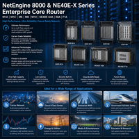 Routeur central d'entreprise NetEngine 8000 M1A M1C M6 M8 M14 NE40E-X4A X8A F1A, routeur IP MPLS SRv6 WAN pour opérateurs
