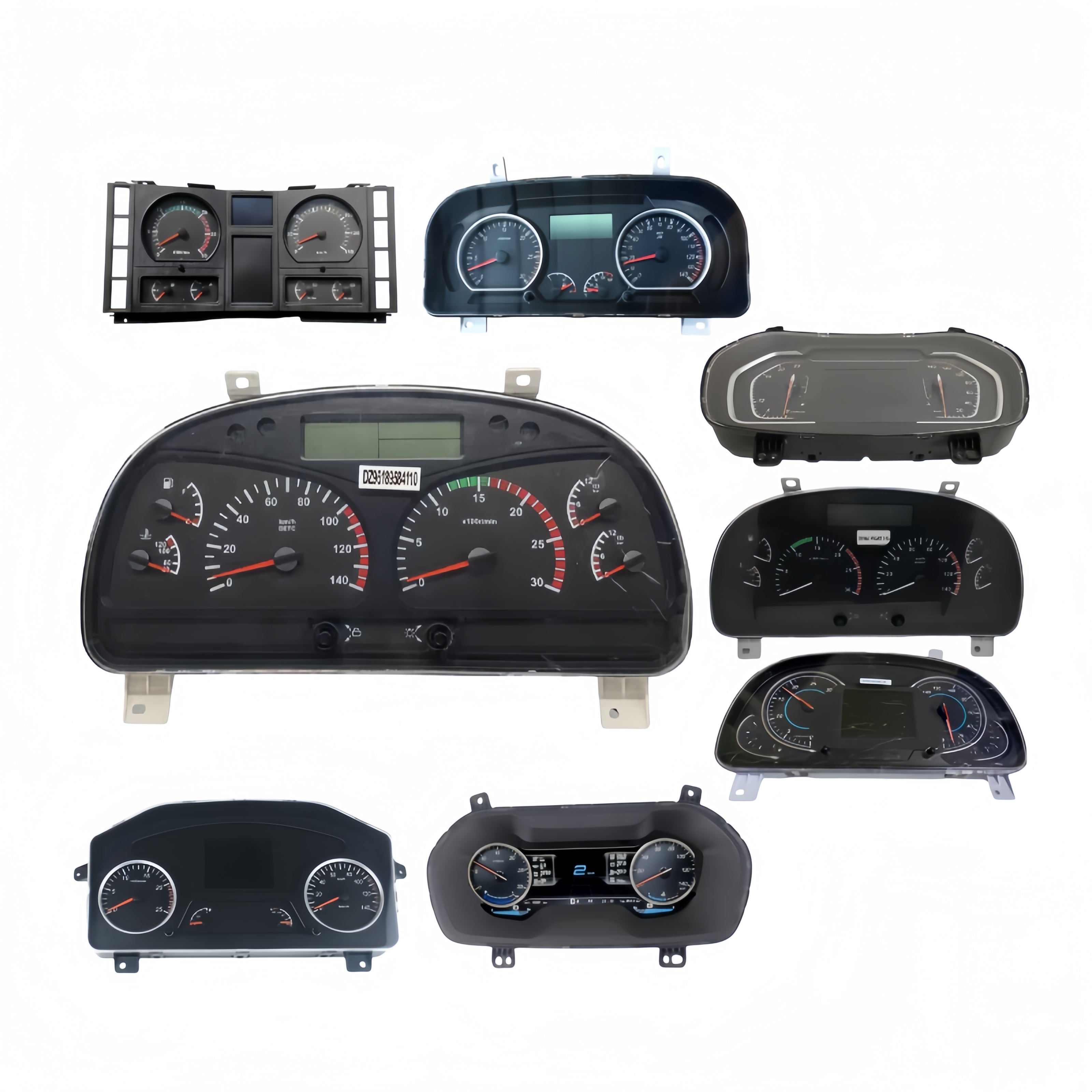 Shacman Truck Display Panel Instrument Assembly DZ96189584110
