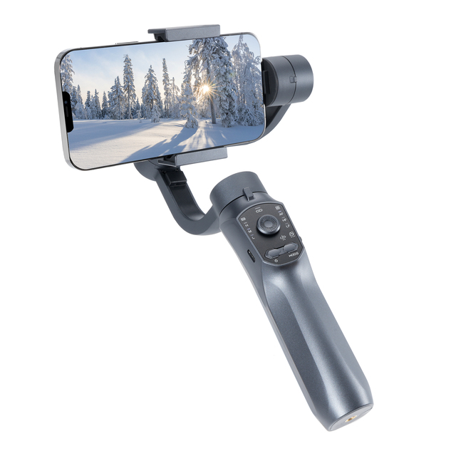 OEM Professional 3 Axis Gimbal Stabilizer Handheld F10 Pro 360 Rotation Face Tracking App Video Camera Stabilizer