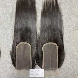 Extensiones de Cabello Humano Vietnamita Liso Súper Doble Trama Virgen con Encaje Transparente de 8 Pulgadas Todos los Colores - Product Image 3