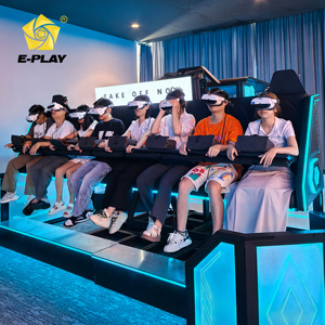 Simulador de Vuelo VR para 8 Jugadores Eplay, Disfruta Ahora de Películas VR, 13 Juegos, Experiencia de Vuelo en Realidad Virtual con Auriculares VR - Product Image 1