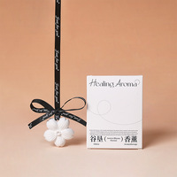 Diffuseur d'arômes Sakura Pierre de gypse Tablettes parfumées - Longue durée 90-120 jours Parfum frais pour la maison Armoire à chaussures Voiture Air