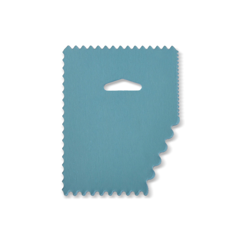 Trapezoidal stainless steel scraper