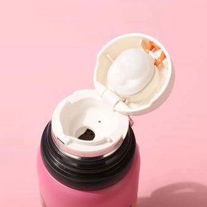 316 Stainless Steel Insulated Water Bottle Pop-Up Lid Portable Thermal Bottle <b>Large</b> Capacity Food Grade Travel Mug - Product Image 6