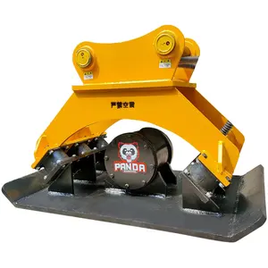 sale ramming groove excavator Hydraulic Vibratory Plate Compactors for faltting soil in trenches foundations on slopes