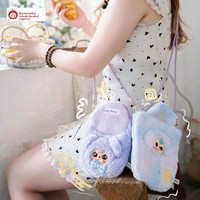 Étui de téléphone authentique Babythree en peluche, boîte mystère, jouet tendance, poupée créative et mignonne, fabriqué en Chine, unisexe, 14+, boîte individuelle, vente en gros, original