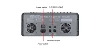 Console de mixage audio professionnelle pour DJ, 8 à 16 canaux, effets intégrés, scène, mariage, performance, karaoké, système Bluetooth USB