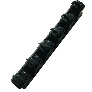 Organizador montado en la pared del hogar o el jardín, soporte de escoba de plástico con 5 ganchos para fregona y fregona - Product Image 5