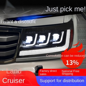 Cụm đèn pha LC100 98-07, đèn LED chạy ban ngày 4700 độ chế, xi nhan, 24V, OLIVER, lắp chung, sản xuất tại Trung Quốc - Product Image 5