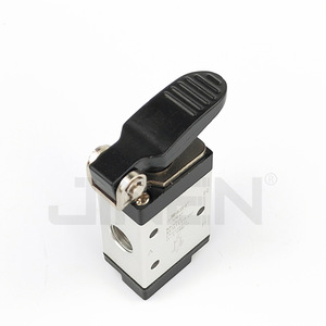 วาล์วควบคุมลมแบบกลไกชนิดกด JIN M3D110 06 วาล์วควบคุมลมแบบเข้า 1 ทาง ออก 2 ทาง วาล์วตัดลมแบบกลับด้าน - Product Image 1