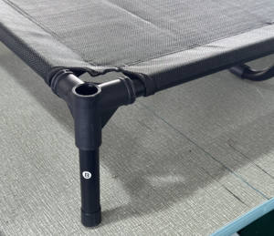 Mit einem luxuriösen erhöhten hundebett starkes und haltbares haustierhaus einfaches zusammenbauen haustierbett für ihr haustier - Product Image 6