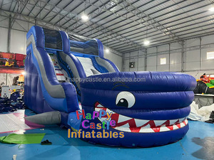 Happy Castle Toboganes secos inflables gigantes congelados personalizados para niños <span class=keywords><strong>Castillo</strong></span> hinchable comercial 7X4m con precio <span class=keywords><strong>de</strong></span> fábrica - Product Image 6